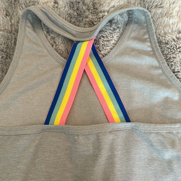 DSG Girls Bike Shorts & Matching Tank Top - Small (8/9) - Picture 4 of 6